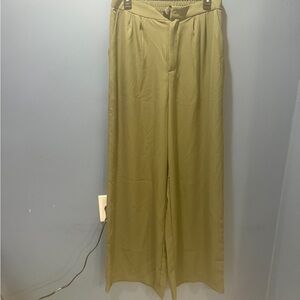 Fashion Nova Olive Wide Leg Pants